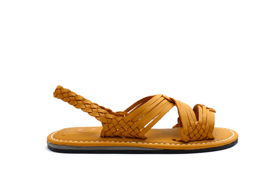 Huarache Tejido San Lucas - Amarillo